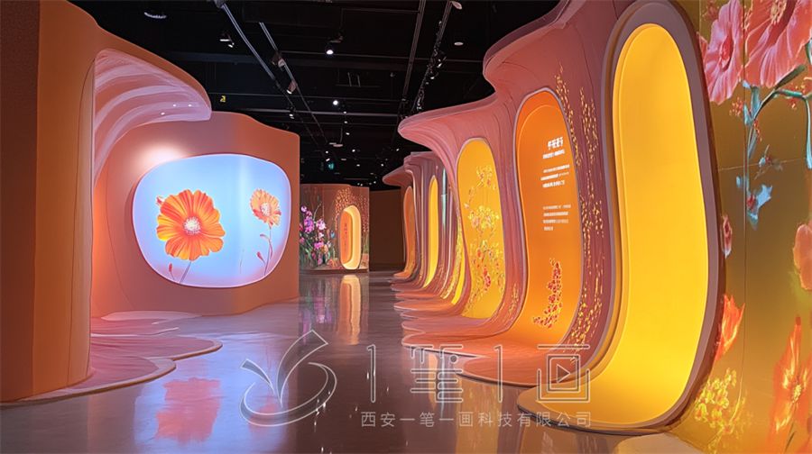 石榴展廳設(shè)計(jì)方案，多媒體互動(dòng)科技石榴展廳建設(shè)方案