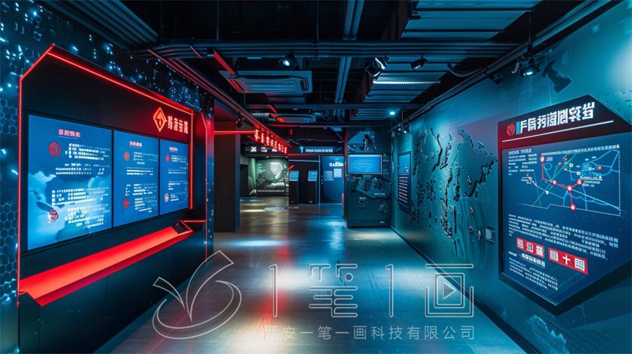 數(shù)字孿生**研究院展廳設(shè)計(jì)方案，多媒體創(chuàng)新展廳建設(shè)施工