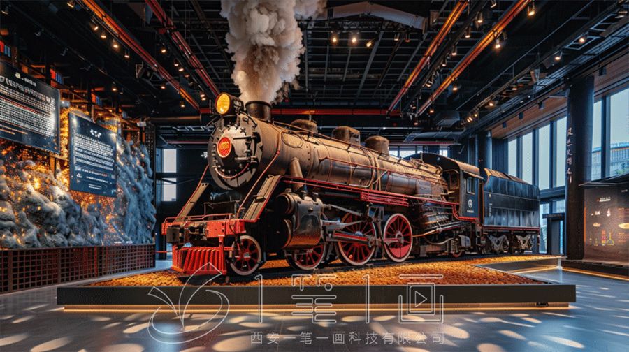 鐵路公司重載教育基地展廳設(shè)計方案，多媒體重載展廳建設(shè)策劃方案公司