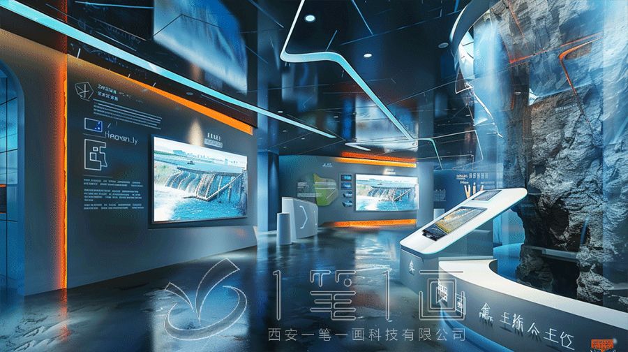 抽水蓄能電站安全教育基地設(shè)計方案多媒體電站安全教育展廳建設(shè)方案策劃公司