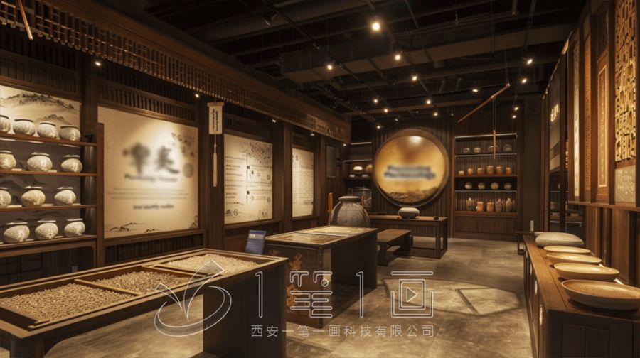 中醫(yī)藥文化體驗館,中醫(yī)藥展廳設(shè)計,多媒體設(shè)備解決方案