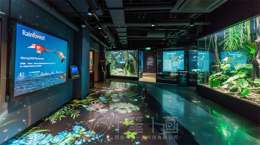 里下河生物多樣性體驗(yàn)館,生物多樣性展廳設(shè)計(jì),多媒體設(shè)備施工
