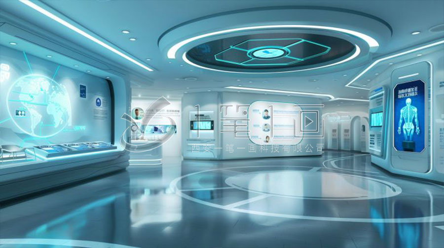 義烏市福田書院生命體驗館,生命體驗館設計,多媒體設備創(chuàng)新健康教育