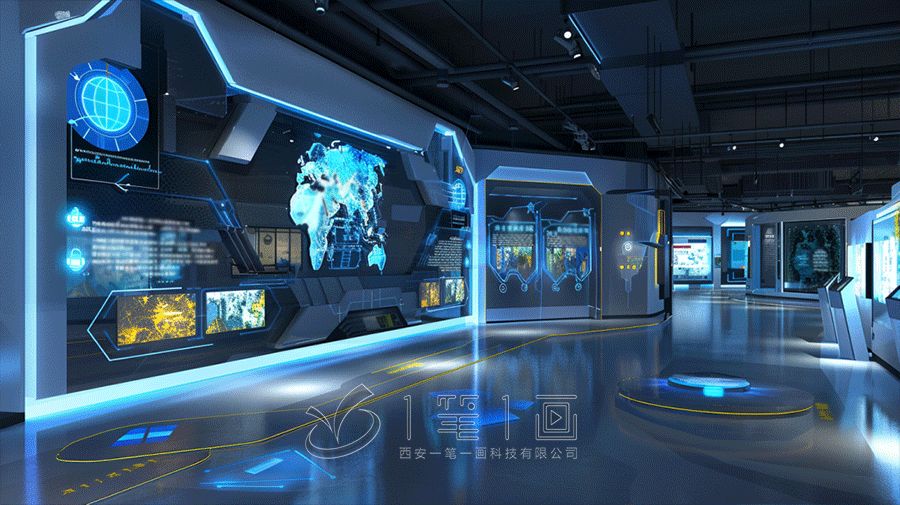 生命安全教育,金義第二小學安全體驗館設計,安全教育展廳多媒體設備