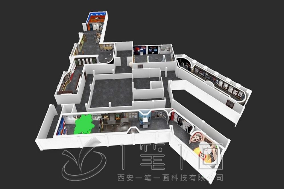 廉政教育展館設(shè)計(jì), 互動(dòng)展廳方案, 專業(yè)展廳