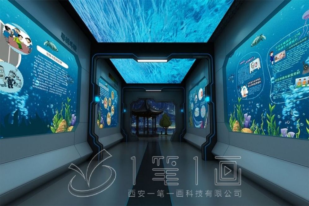 未成年保護教育基地,安全教育展廳設(shè)計,多媒體設(shè)備施工