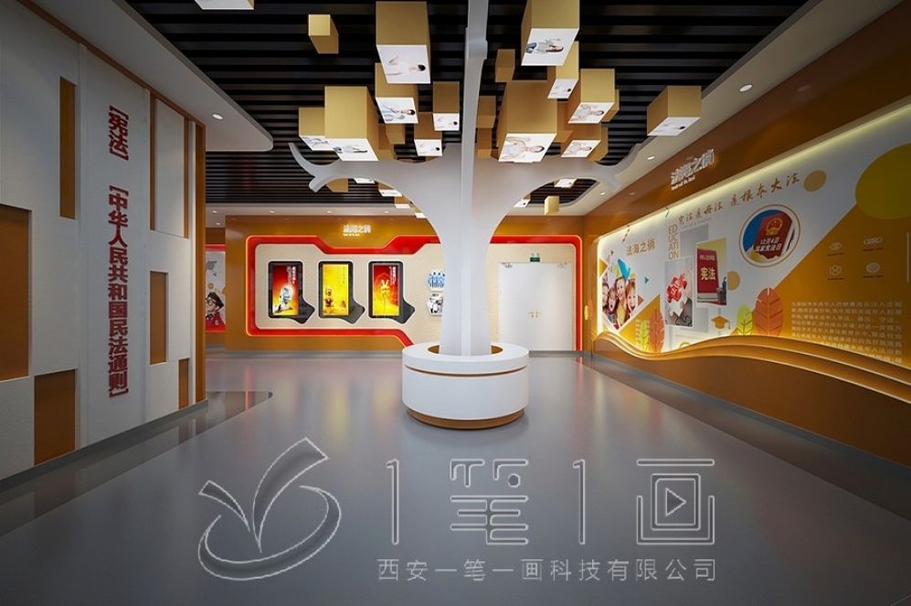 禁毒教育基地設(shè)計(jì),互動(dòng)多媒體展示,高科技預(yù)防教