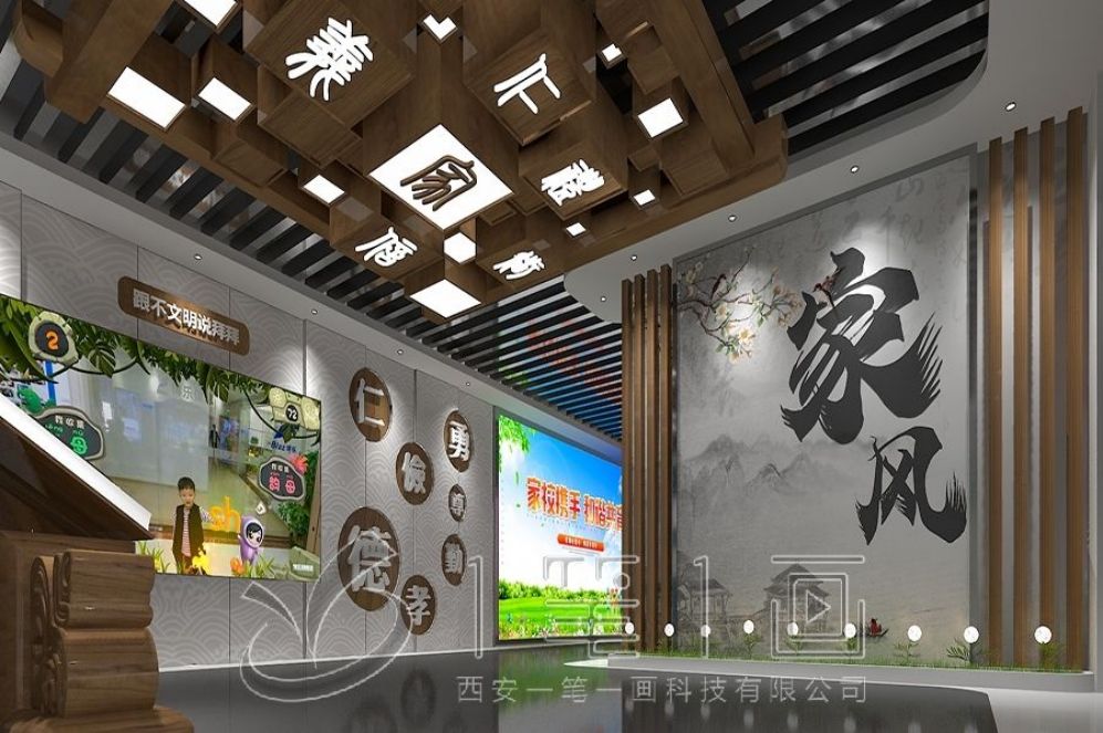 中醫(yī)藥展廳設計,互動多媒體設備,智慧展示解決方案,中醫(yī)藥文化展示,現(xiàn)代化展廳施工
