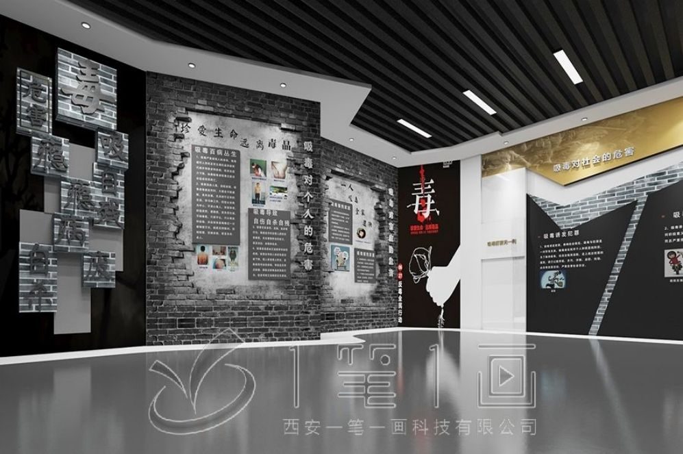 國防教育展廳設(shè)計, 互動多媒體設(shè)備, 現(xiàn)代化展示