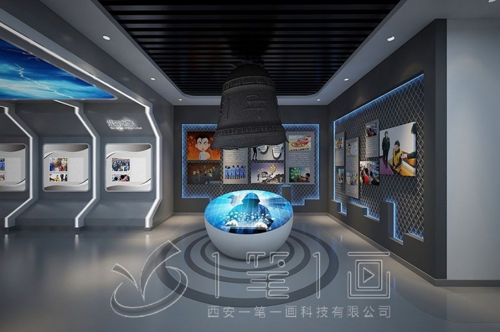 安全教育展廳設計, 互動多媒體設備, 現(xiàn)代化展示
