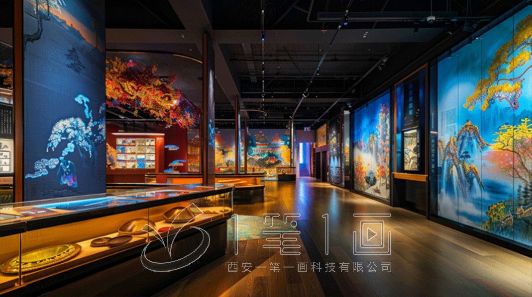 民族團(tuán)結(jié)展廳設(shè)計(jì), 多媒體互動(dòng)展示, 智能展廳施工, 民族文化傳承解決方案, 互動(dòng)體驗(yàn)展區(qū)
