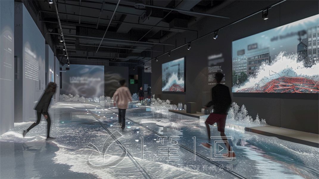 撫州地震展館, 地震科普教育體驗, 地震預(yù)警系統(tǒng)展示