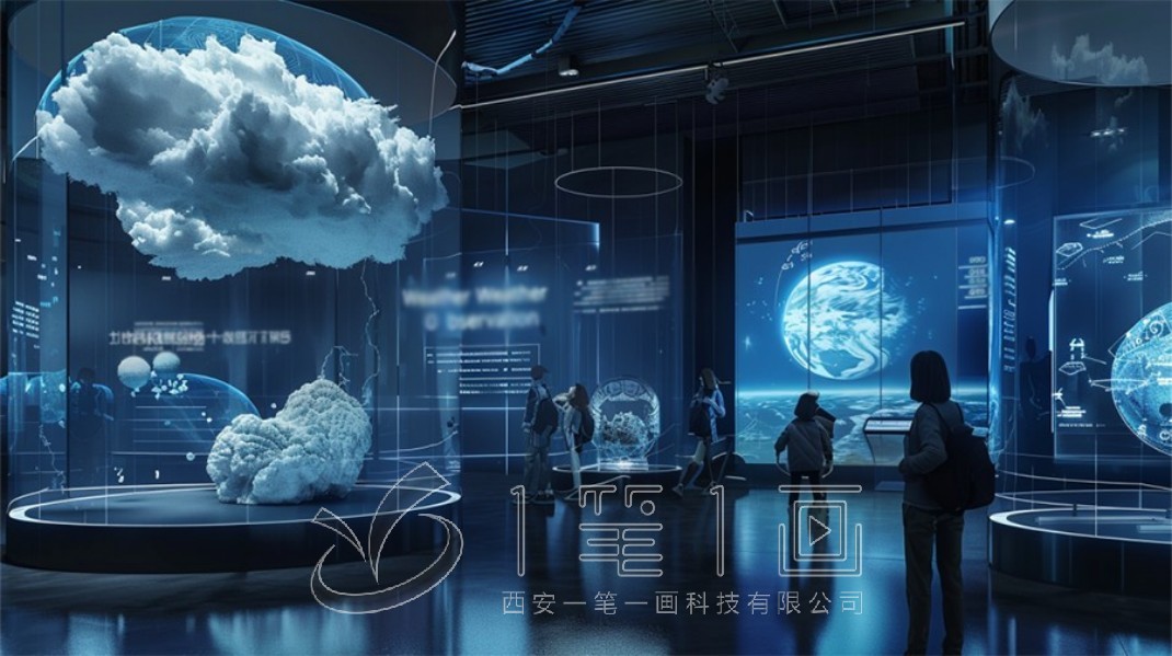 氣象科普展廳設(shè)計(jì),氣象科普展廳設(shè)計(jì)方案,科技展廳互動(dòng)體驗(yàn)設(shè)計(jì)