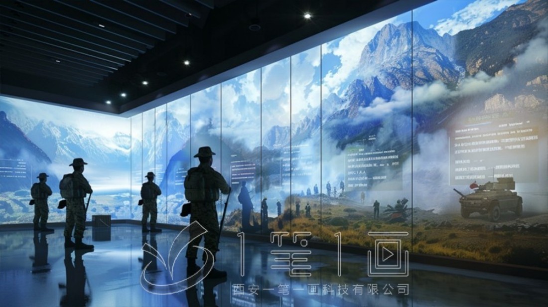 人防綜合訓(xùn)練基地，國防展廳