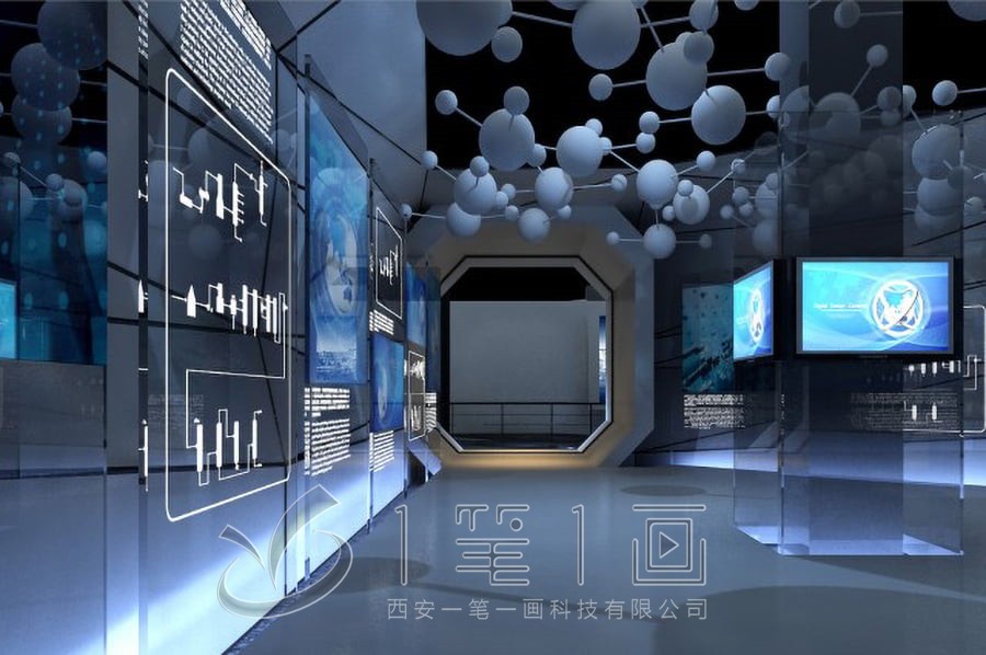 企業(yè)館空間設(shè)計(jì)，企業(yè)展廳