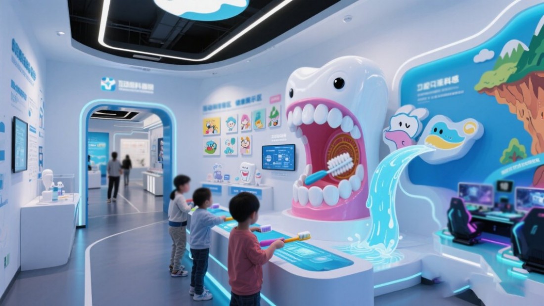 口腔展廳，口腔健康教育基地