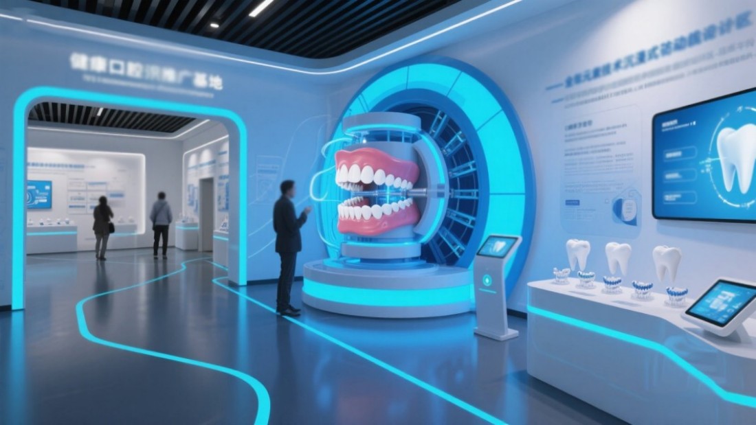 口腔科普館，口腔健康教育基地