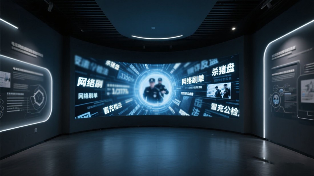 預防電信詐騙展館設計施工公司，反詐教育基地