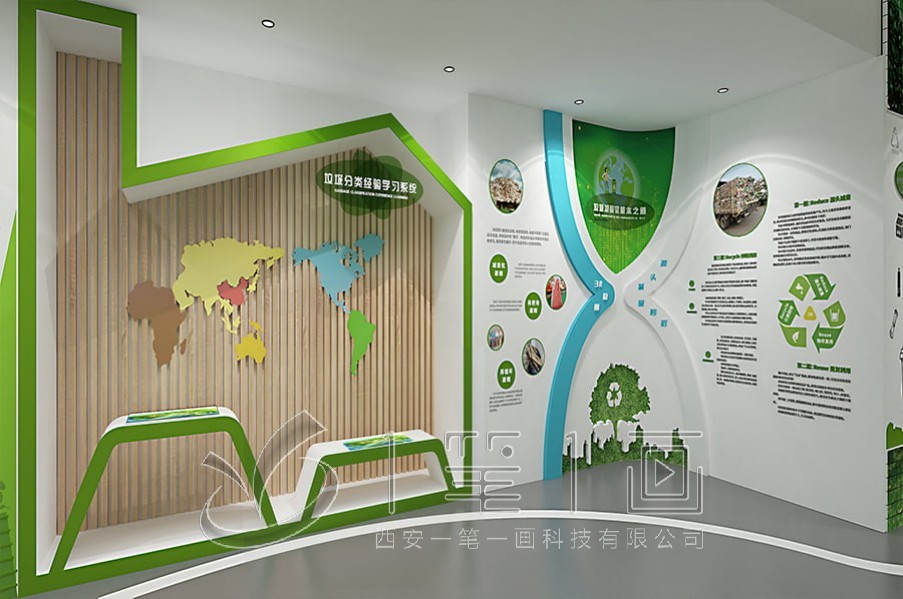 生活垃圾分類展示館，垃圾分類教育基地