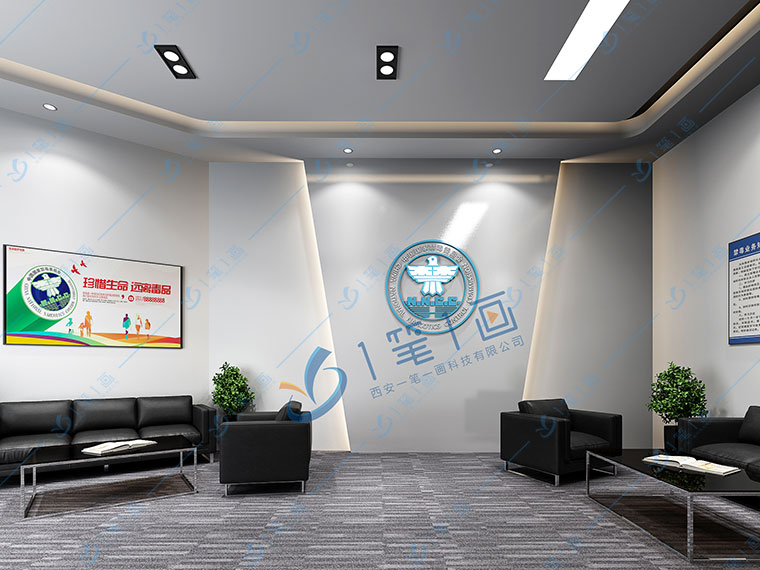 禁毒展廳中的燈光設(shè)計，多媒體禁毒教育基地，數(shù)字化禁毒展館-一筆一畫科技