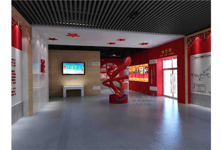 多媒體黨建館施工建設(shè)/數(shù)字化黨建展廳設(shè)計(jì)-一筆一畫科技