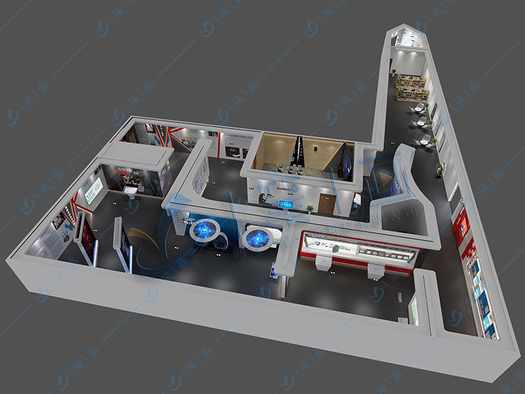 展廳平面圖-紀(jì)念展覽館設(shè)計 展廳平面圖-紀(jì)念展覽館設(shè)計