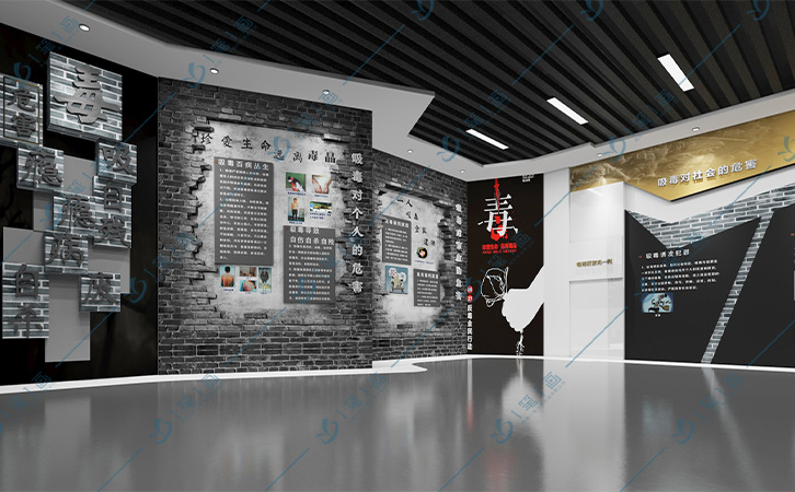 敘永禁毒教育基地設計效果圖展示 敘永禁毒教育基地設計效果圖展示