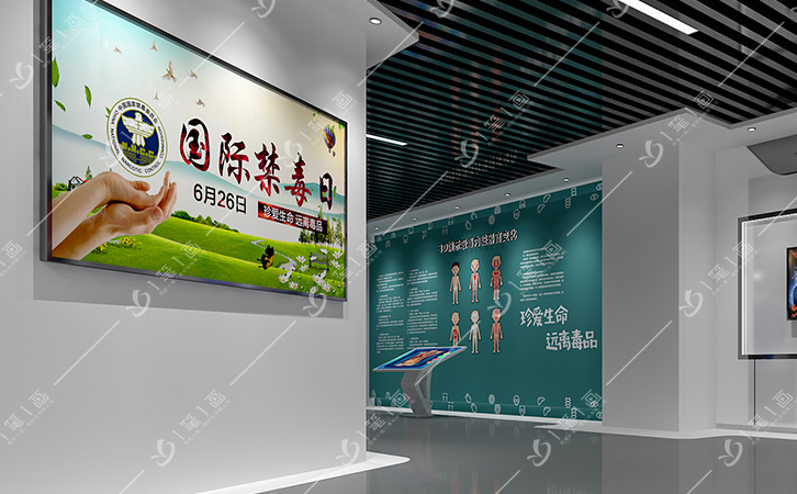 敘永禁毒教育基地設計效果圖展示 敘永禁毒教育基地設計效果圖展示