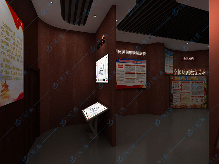 廉明警示教育展館設(shè)計平面圖