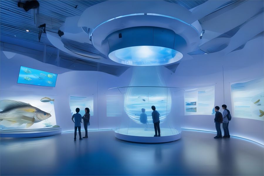 1697432567380780.jpg fish-protection-exhibition-hall-corrugated-glass-is-made-into-a-huge-water-drop-ecological-monitor (3).jpg