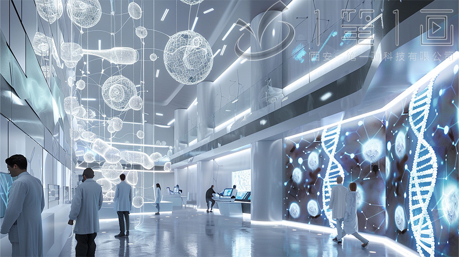 高科技中心醫(yī)院學(xué)習(xí)教育基地及家風(fēng)家訓(xùn)館的設(shè)計建設(shè)效果圖