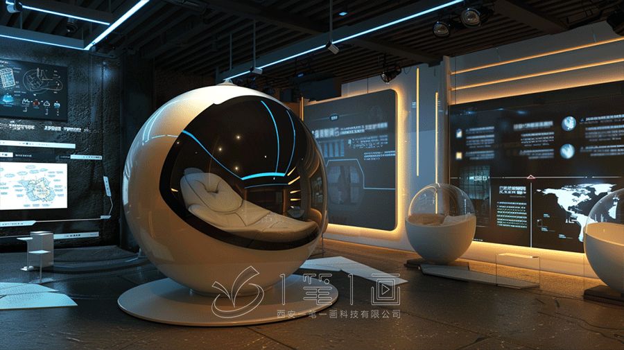 縣國(guó)家安全教育基地建設(shè)效果圖，高科技國(guó)防教育基地設(shè)計(jì)，智慧紅色教育基地方案