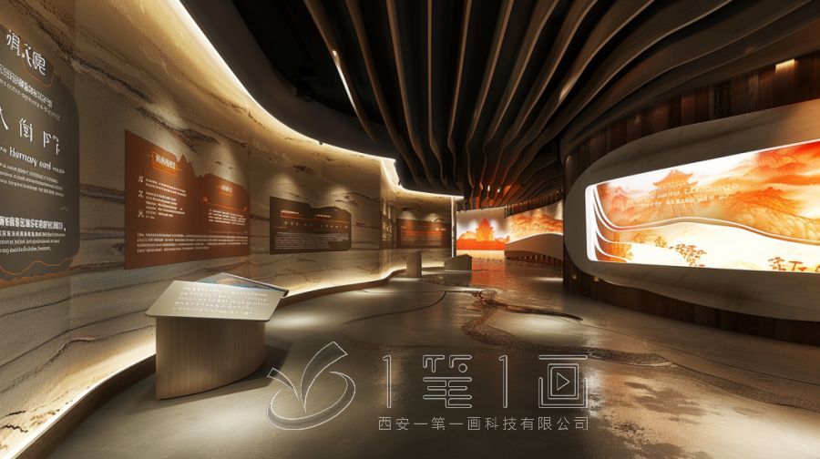 鑄牢中華民族共同體意識展館效果圖