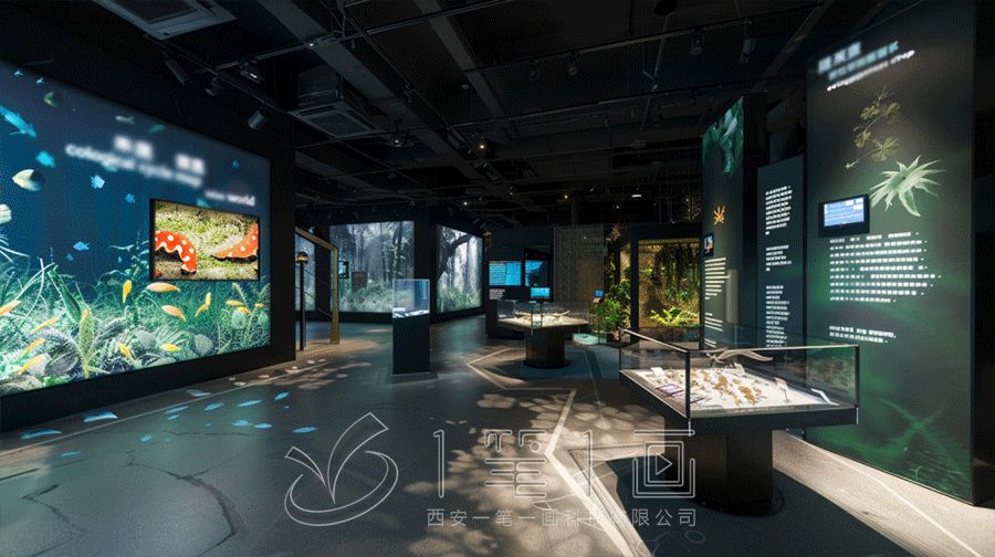 國有林場自然科普館場館效果圖 國有林場自然科普館場館效果圖