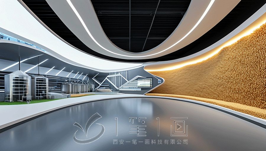 糧食和物資儲備中心安全教育基地設(shè)計方案，多媒體糧食安全展廳建設(shè)方案策劃公司