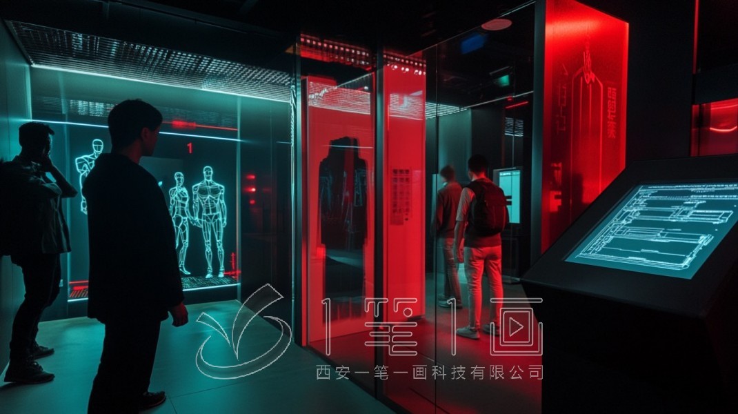 聲光電環(huán)保展館效果圖 聲光電環(huán)保展館效果圖