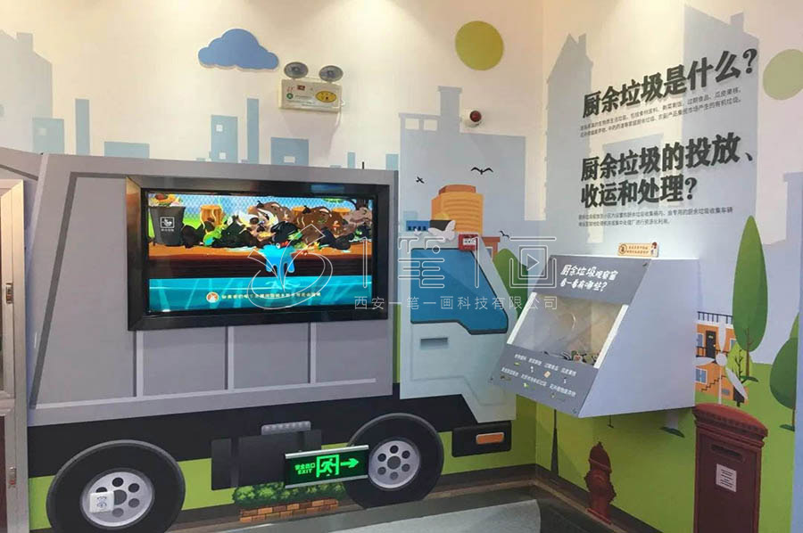 聲光電環(huán)保展館效果圖