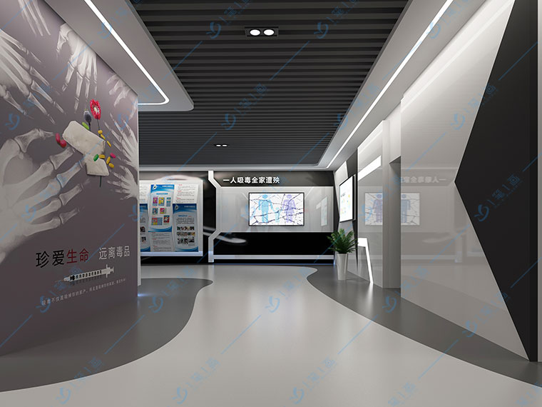 青少年禁毒教育展示館設計方案