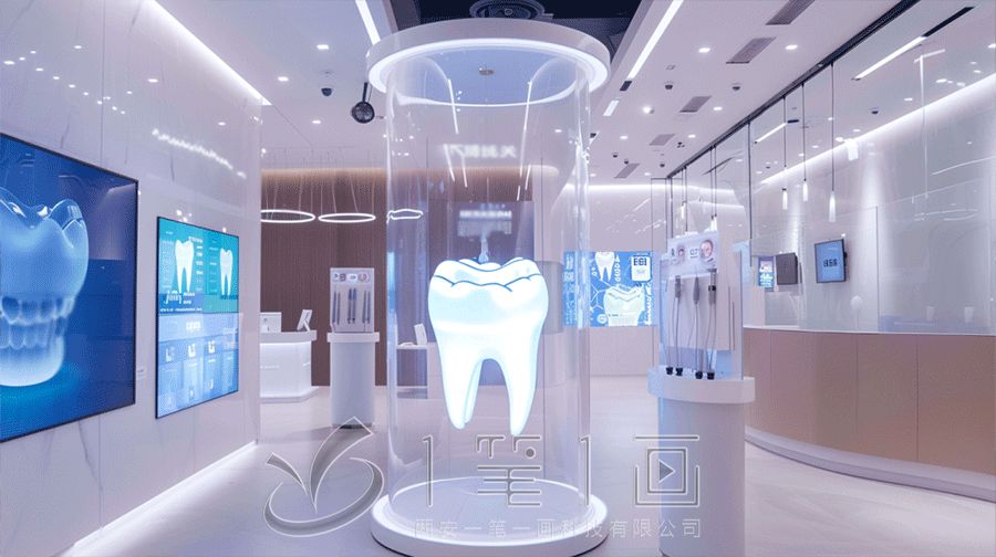 創(chuàng)新口腔體驗館效果圖