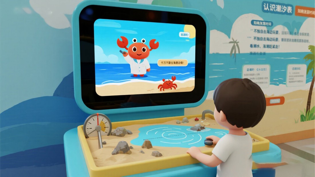 現(xiàn)代化水上安全教育基地效果圖 現(xiàn)代化陳列館效果圖