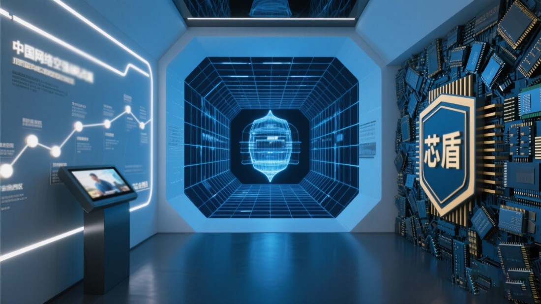 現(xiàn)代化網(wǎng)絡(luò)安全實訓(xùn)基地效果圖