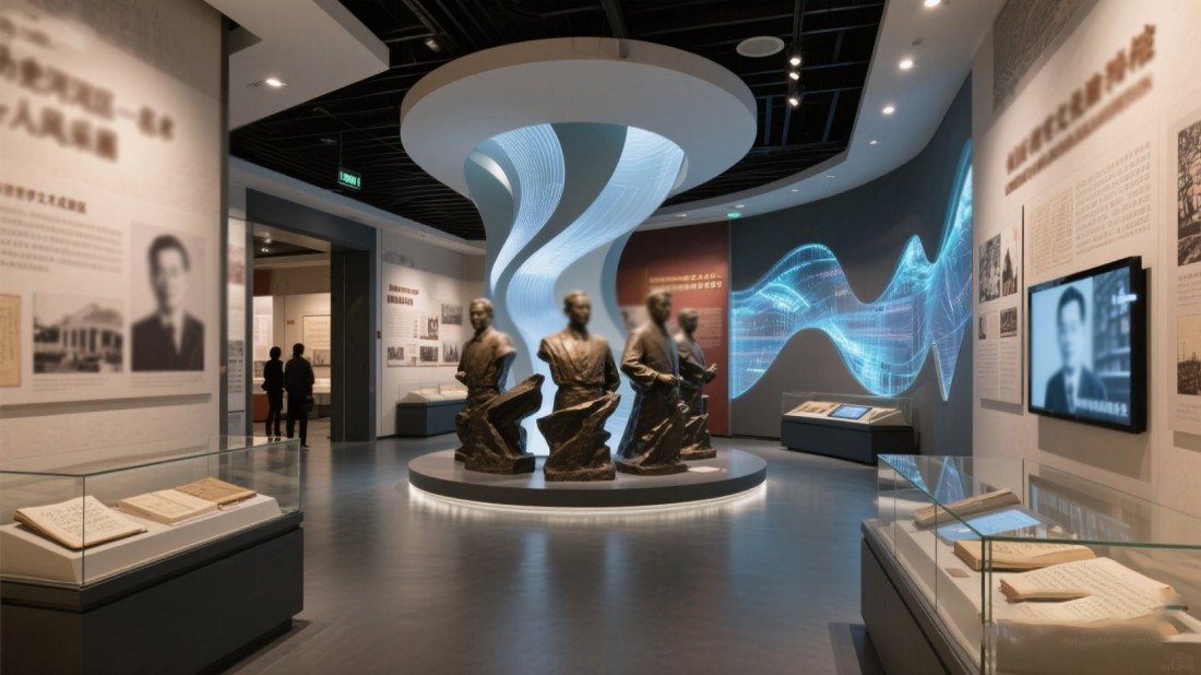 互動(dòng)校史館效果圖