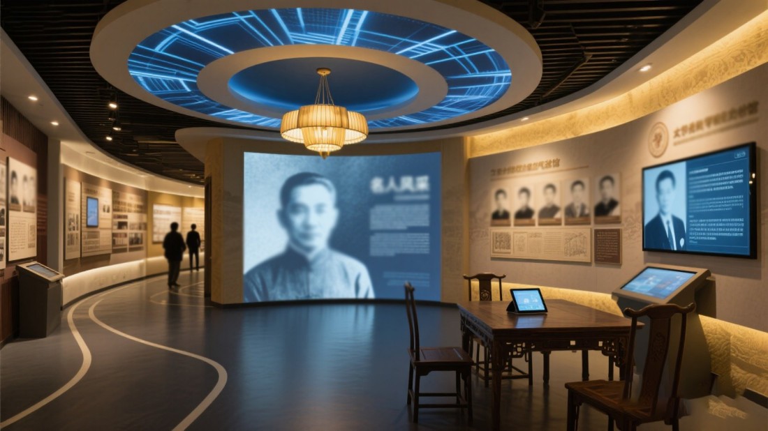 智能校史館設(shè)計效果圖 智能校史館設(shè)計效果圖