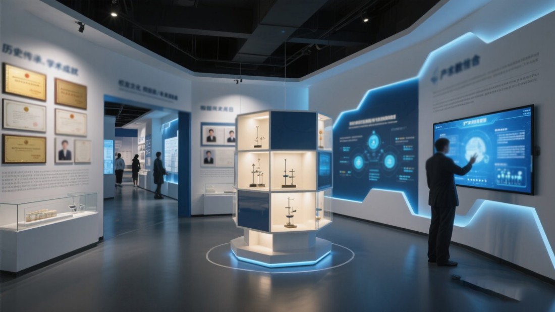 AI校史館建設(shè)效果圖