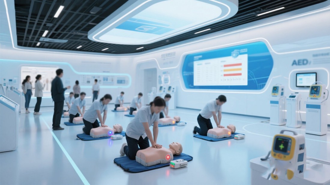 沉浸式紅十字應(yīng)急救護(hù)培訓(xùn)基地效果圖 沉浸式紅十字應(yīng)急救護(hù)培訓(xùn)基地效果圖